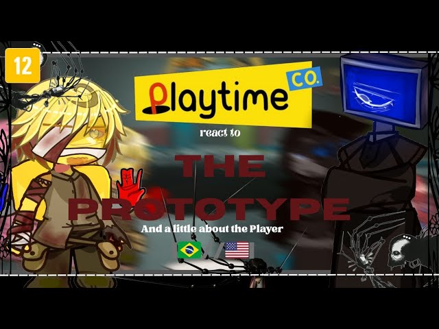 Poppy Playtime React To The Prototype |🇧🇷//🇺🇲| |Chapter 5| |Poppy Playtime| //GCRV 