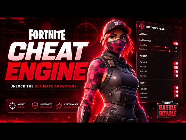 New Fortnite Cheats 2026 - Aimbot + ESP - Undetected Fortnite Hack PC [FREE]