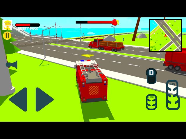 City Patrol Fire Truck Driving Simulator Android Game #games #gaming #android #gamer #gameplay