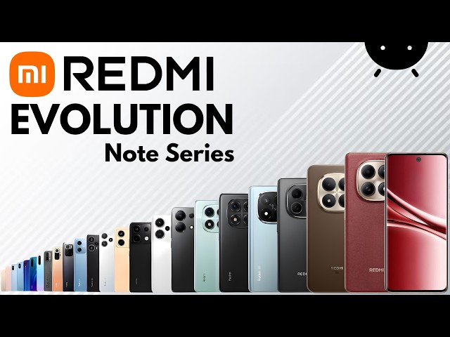 Evolution Of Xiaomi Redmi Note Series 2026 | Xiaomi Redmi Note Evolution 2026