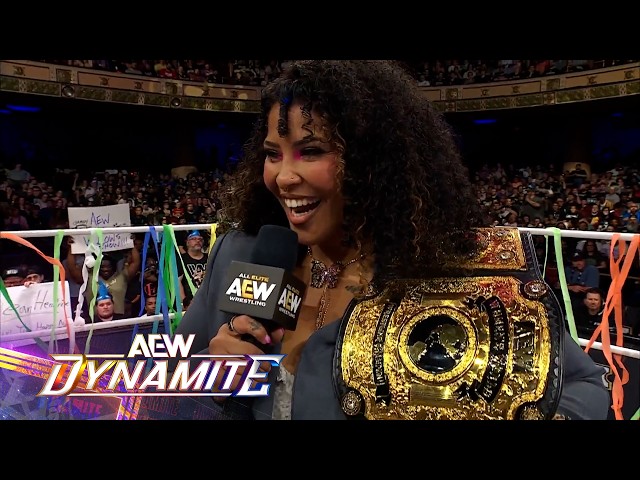 Willow Nightingale's Women's World Championship CELEBRATION! | AEW Dynamite, 7/29/26