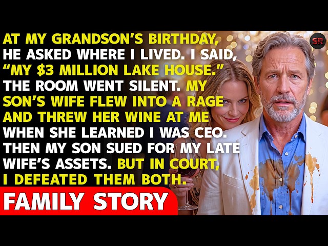 My Son’s Wife Threw Wine at Me After Learning I Was a CEO—She Had No Idea What Was Coming in Court