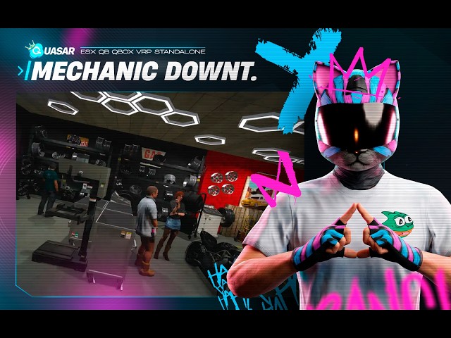 Mechanic Downtown for FiveM | Dynamic Mechanic MLO with Live Layout Changes | QBCore, ESX & QBox