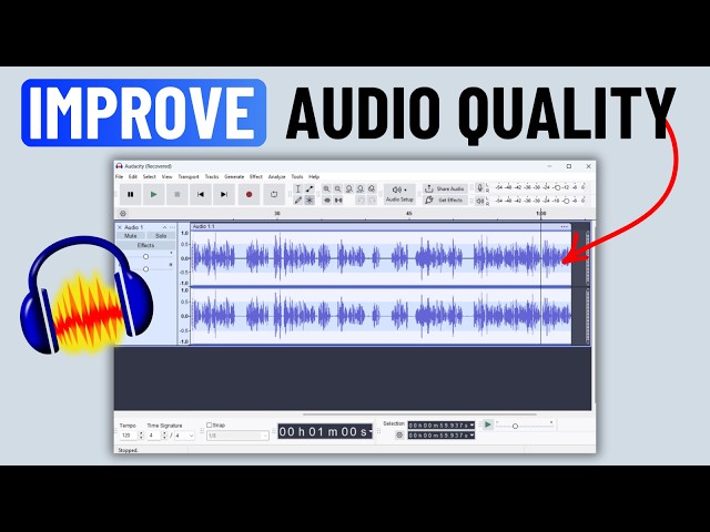How to Make Audio Sound Better In Audacity (in 2 Minutes)