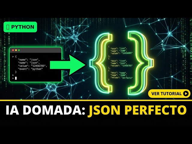 Como forzar a la IA a responder en JSON sin errores — Tutorial Python