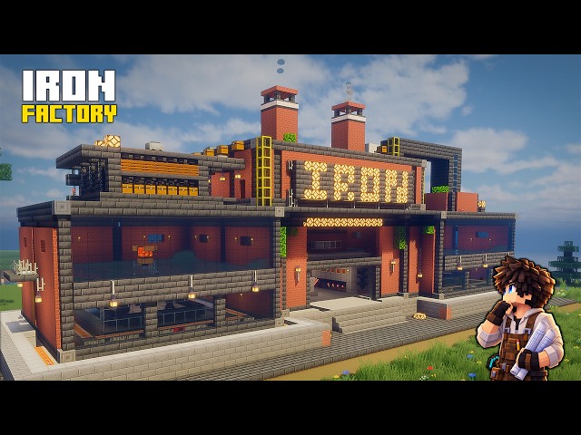 I Built a MASSIVE Iron Factory in Minecraft! | Full Tutorial