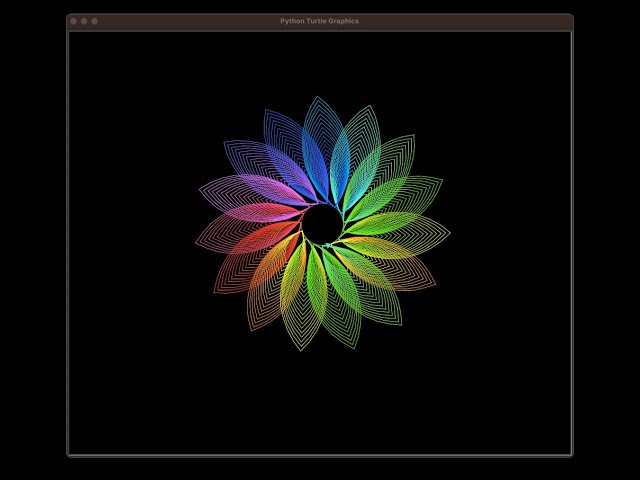 Amazing Python Turtle Design | Code-Based Art That Looks Stunning
