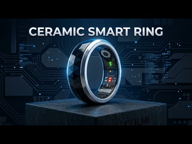 COLMI R11 Ceramic Smart Ring Review and Health Tracking