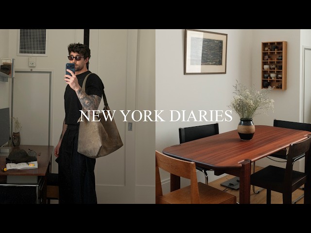 NYC Diaries | Spring jacket rotation, simple home cooking & a special guest!