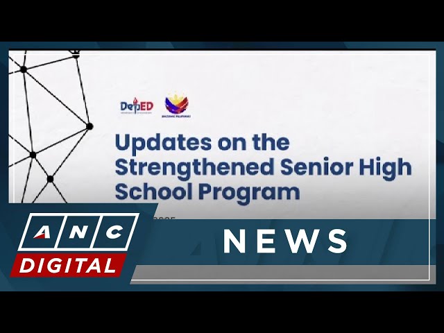DepEd: New senior high school curriculum to be pilot-tested in over 700 schools by SY 2025–2026