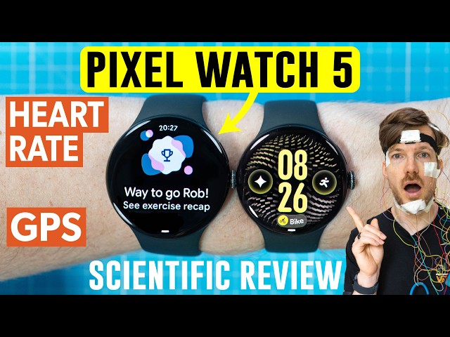 NEW Pixel Watch 5 - "Garmin-Quality" GPS + Great Heart Rate (Initial Scientific Review)