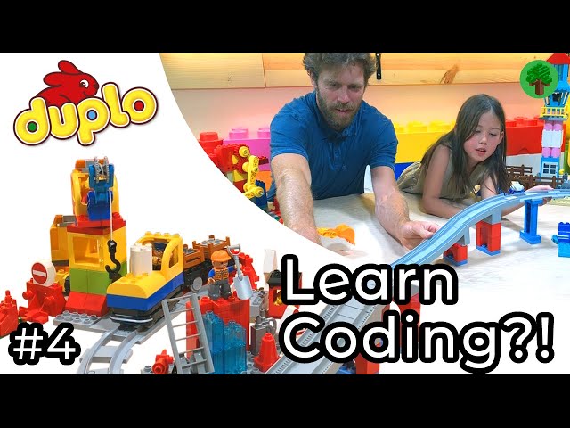 Learn Coding With Our LEGO DUPLO Bridge Building Train Game