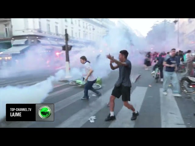 Top Channel/ Kaos në Francë, qindra të plagosur dhe të arrestuar pas fitores së PSG