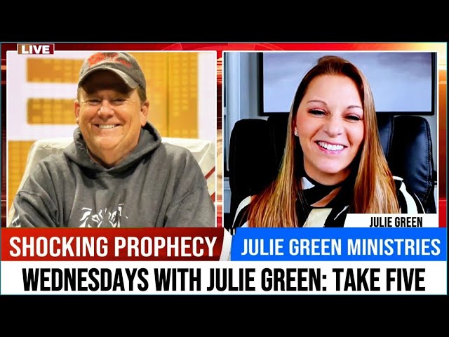 JULIE GREEN PROPHETIC WORD Updates January 21, 202 ✝️ Wednesdays with Julie Green | Take FiVe