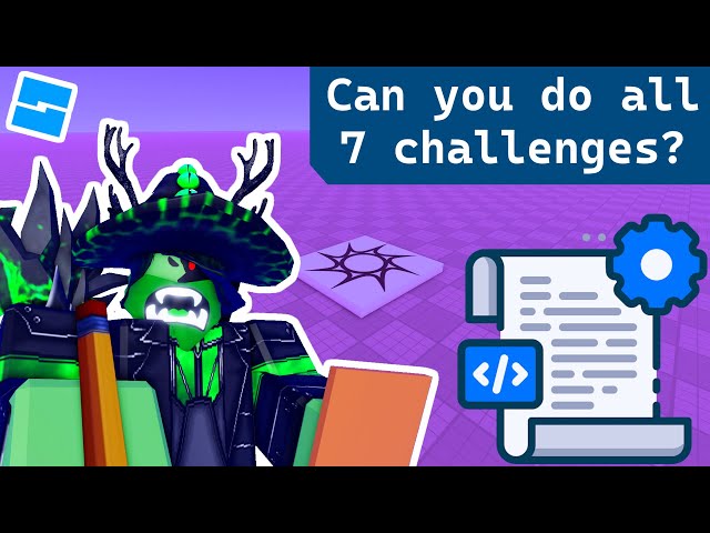 7 BEGINNER Roblox Scripting Challenges To Try (2023)