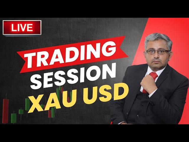 Gold Live Trading Session 1745 | XAU USD Analysis Education with Practical #goldlivetading #xauusd
