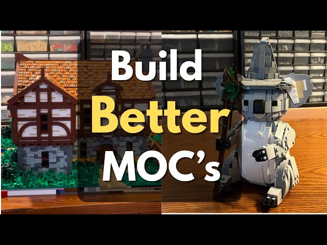 6 Easy Tips to Improve Your LEGO Creations/MOC's - Can be Applied to ANY Build!