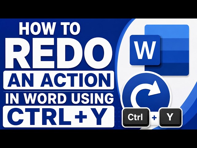 How to Redo an Action in Word Using Ctrl+Y