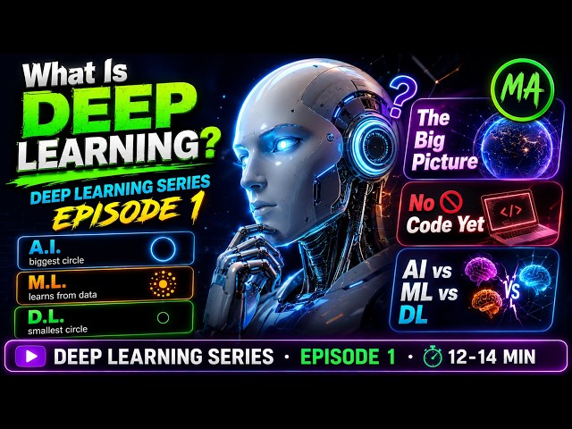 AI vs Machine Learning vs Deep Learning — Finally Explained Clearly (2026)