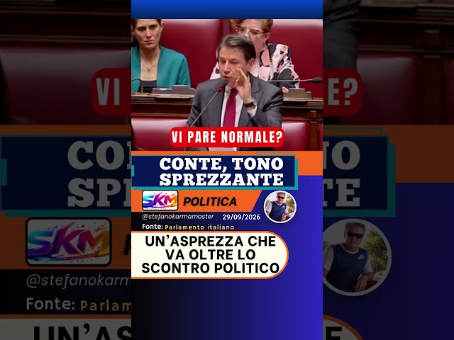 Conte in Parliament, harsh tones against the Government