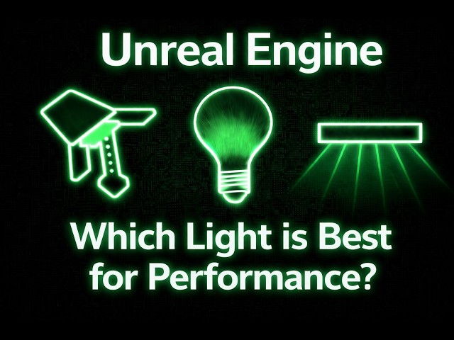 Unreal Engine 5 Lighting for Beginners | Which Light Source is Best for Performance in UE5?