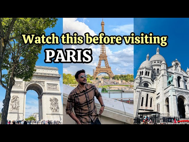 PARIS complete GUIDE for FIRST TIME INDIAN Travellers | All you need to know IN 20 MINUTES 🇫🇷