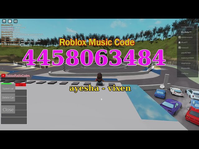 Ayesha - vixen Roblox Music Code