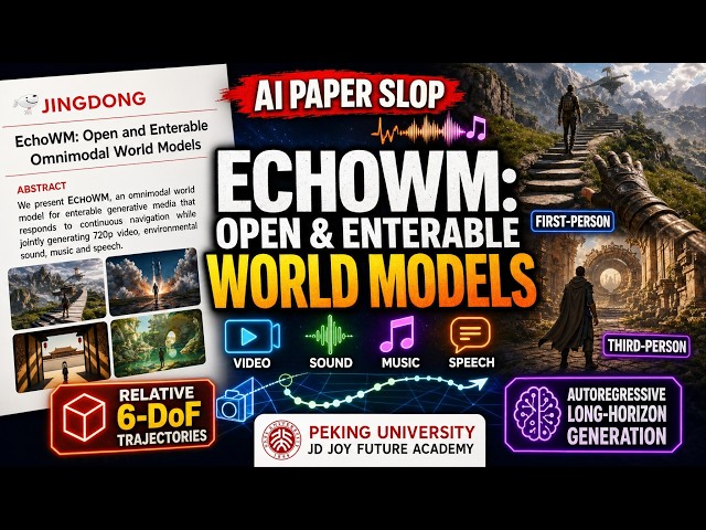 EchoWM: Open and Enterable Omnimodal World Models (Aug 2026)