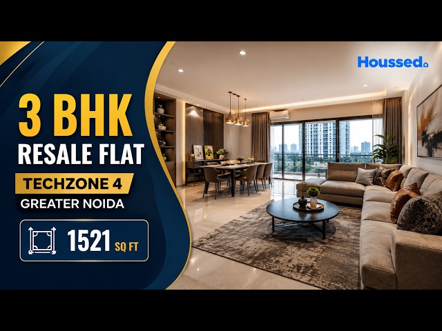 3 BHK Flat for Resale in Techzone 4, Greater Noida | 1521 Sq Ft