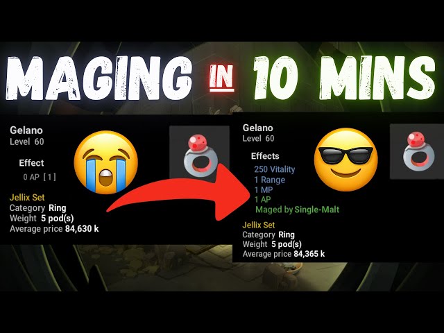 Maging Tutorial in 10 Minutes - The Basics - 2024/25 🔥🥃 | Dofus