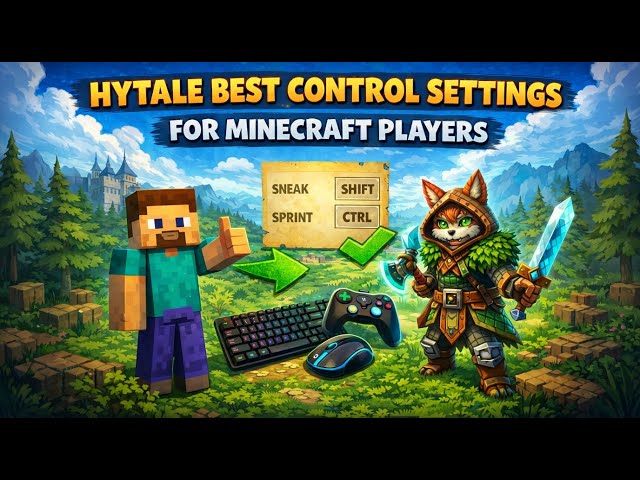 Best Hytale Control Settings for Minecraft Players