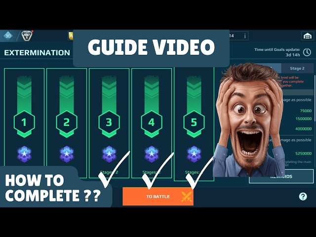 How To Complete Extermination Mode 3, 4, 5 | War Robots Tips And Tricks (20/03/2026)