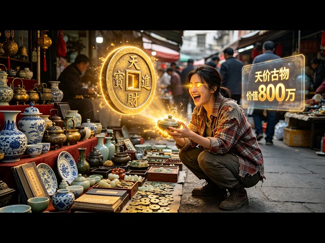 【完結】🔥鄉下少女覺醒錢眼異能，一眼看穿物件價值，還能在垃圾裏面撿漏，戳穿偷盜造假陰謀，攜爺爺逆襲成鑒寶傳奇！！