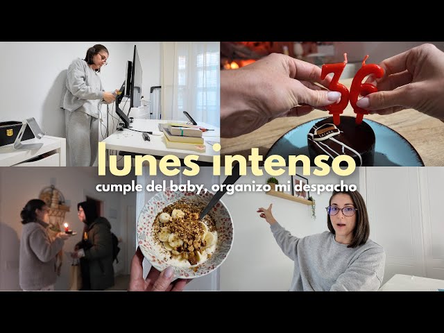 A Monday with me | 🎂 Nacho's birthday and 🎥 lots of work