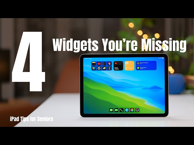 iPad Tips for Seniors: 3 Widgets You've Never Used (+ a Secret Siri Widget)