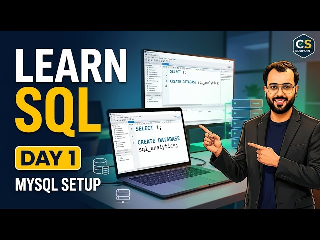 SQL for Beginners Day 1 | Install MySQL & MySQL Workbench | Data Analytics
