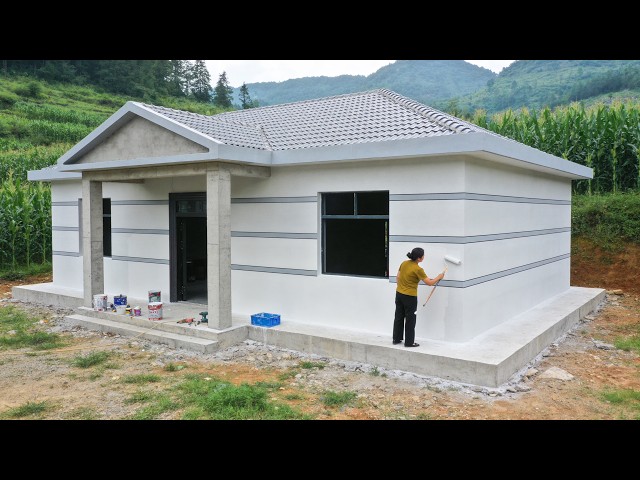 Building a House Alone in the Mountains and Forests – A Journey Full of Determination