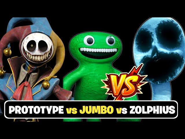 ⭐Prototype vs Jumbo Josh vs Zolphius – Only ONE Monster Will Survive! 😱🔥 ⭐