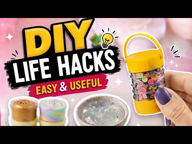 10+ Clever Hacks And DIYs You Should Try!