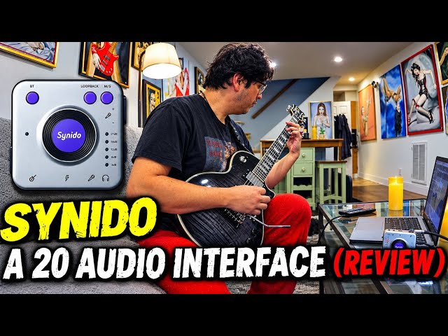$60 Guitar Interface?! I Put the Synido A20 to the TEST!