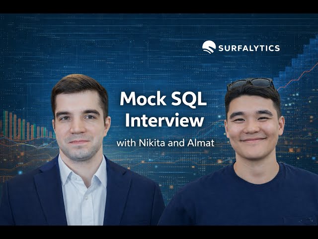 Mock Interview | SQL technical round | Episode 11 | Surfalytics