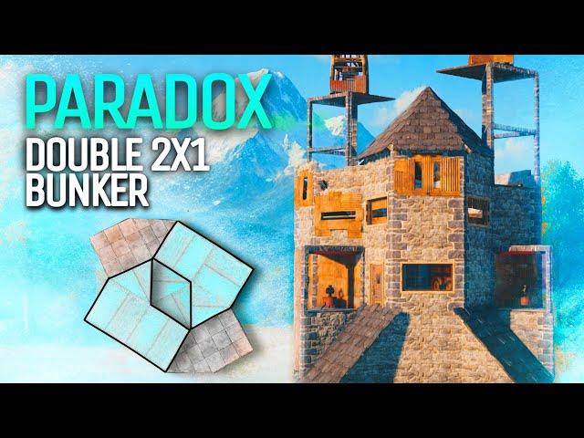 The Paradox - HIDDEN Solo / Duo / Trio DOUBLE BUNKER | Rust Base Design