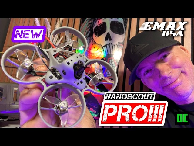 EMAX Tinyhawkl Nanoscout Pro 1S Whoop! - Review & Flights ❤️