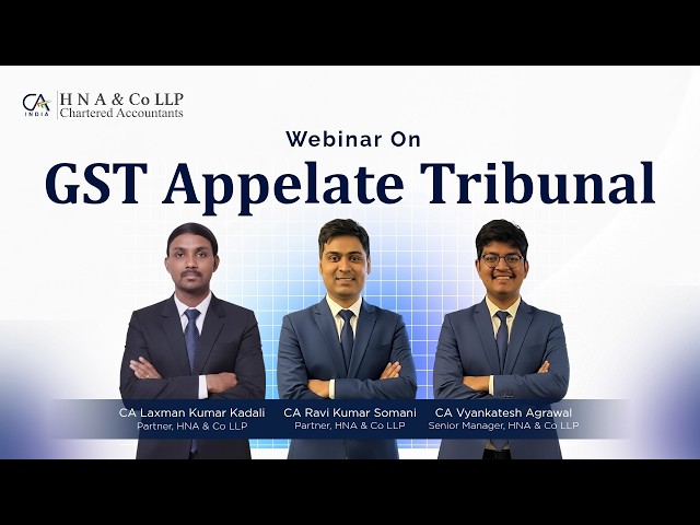 GSTAT Explained - Procedures, Appeals & Portal Demo | Expert Webinar.