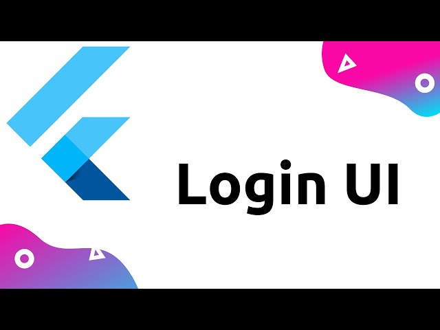 Flutter UI - Login page. Speed Code