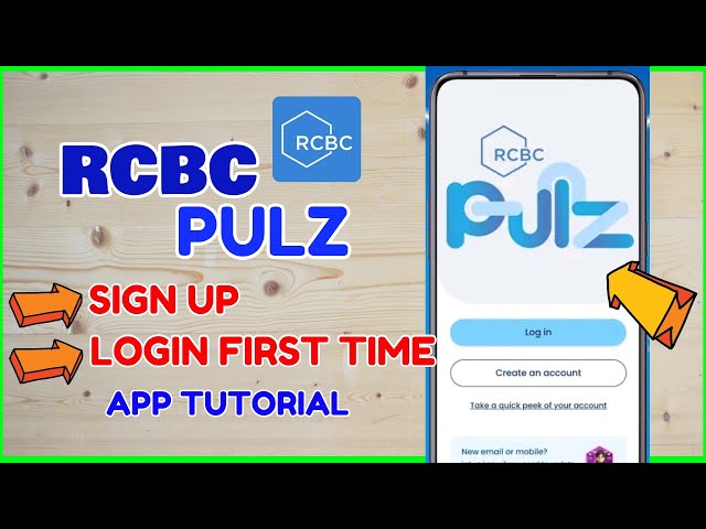 RCBC Pulz Register Login: How to Sign Up RCBC Pulz Tutorial