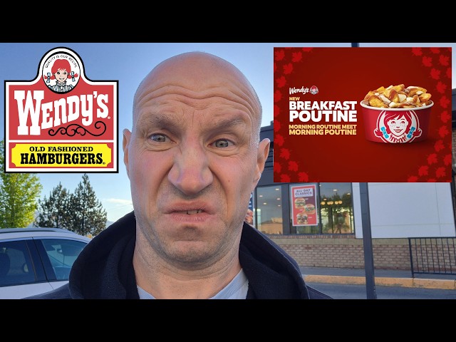 Wendy's New Swiss Cheese Breakfast Poutine!