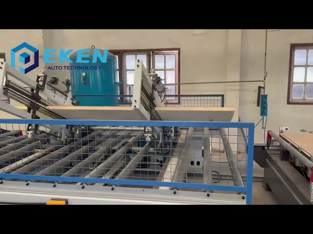 Automatic CNC Door Processing Line in Thailand | EKEN Door Manufacturing Automation