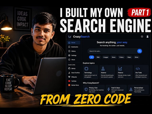 Building a Search Engine From Scratch | Part 1: The UI