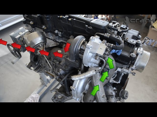 BMW M57 Fuel Injectors + Turbo Chargers Installation